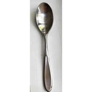 Pottery Barn TIVOLI Flatware Stainless 18/10 Satin Place/Oval Soup Spoon 7 7/8”